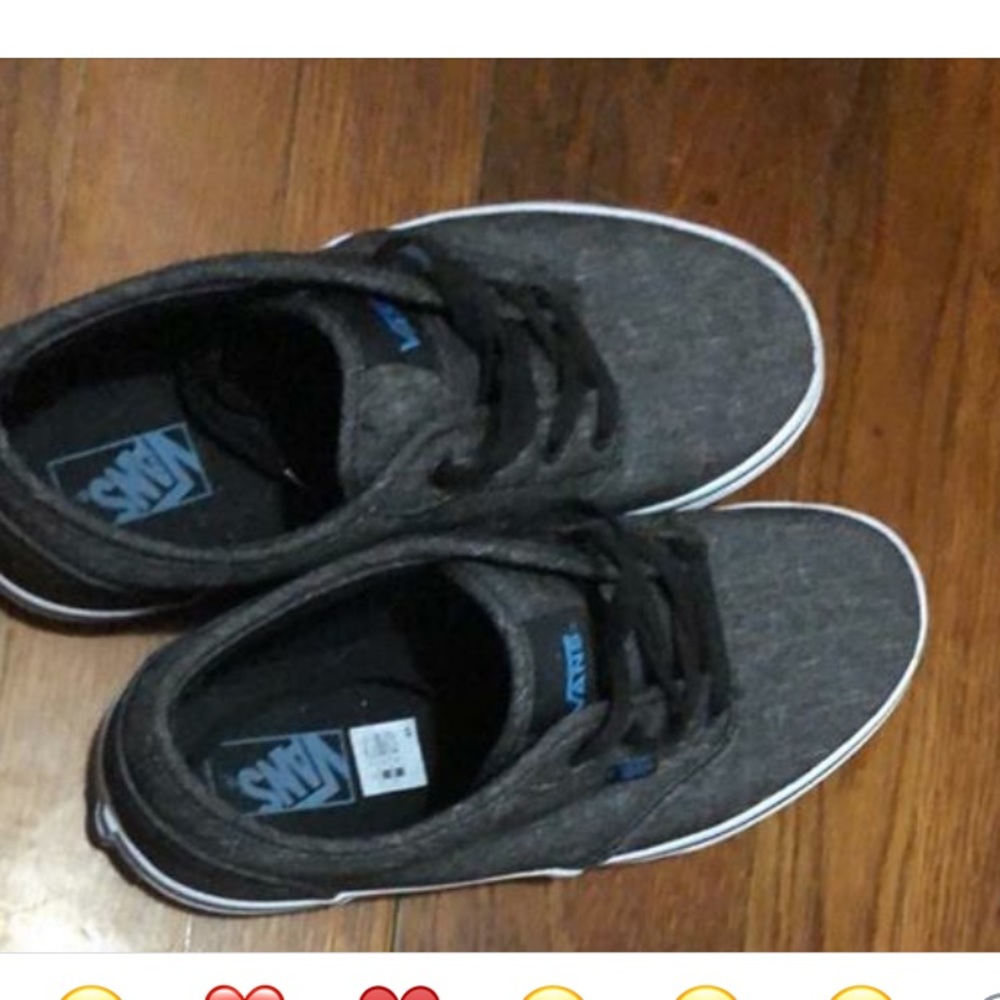 Gray vans youth 6/woman’s 8